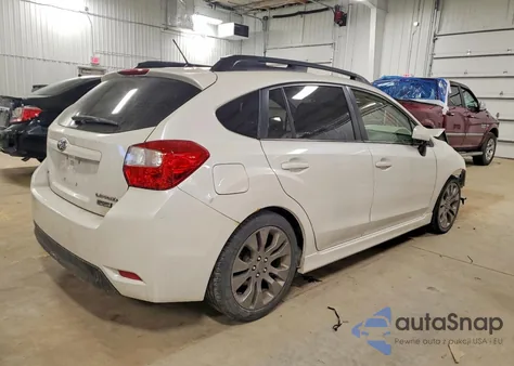 2013 Subaru Impreza Sport Premium z USA, uszkodzony, nr VIN JF1GPAL61D2884899